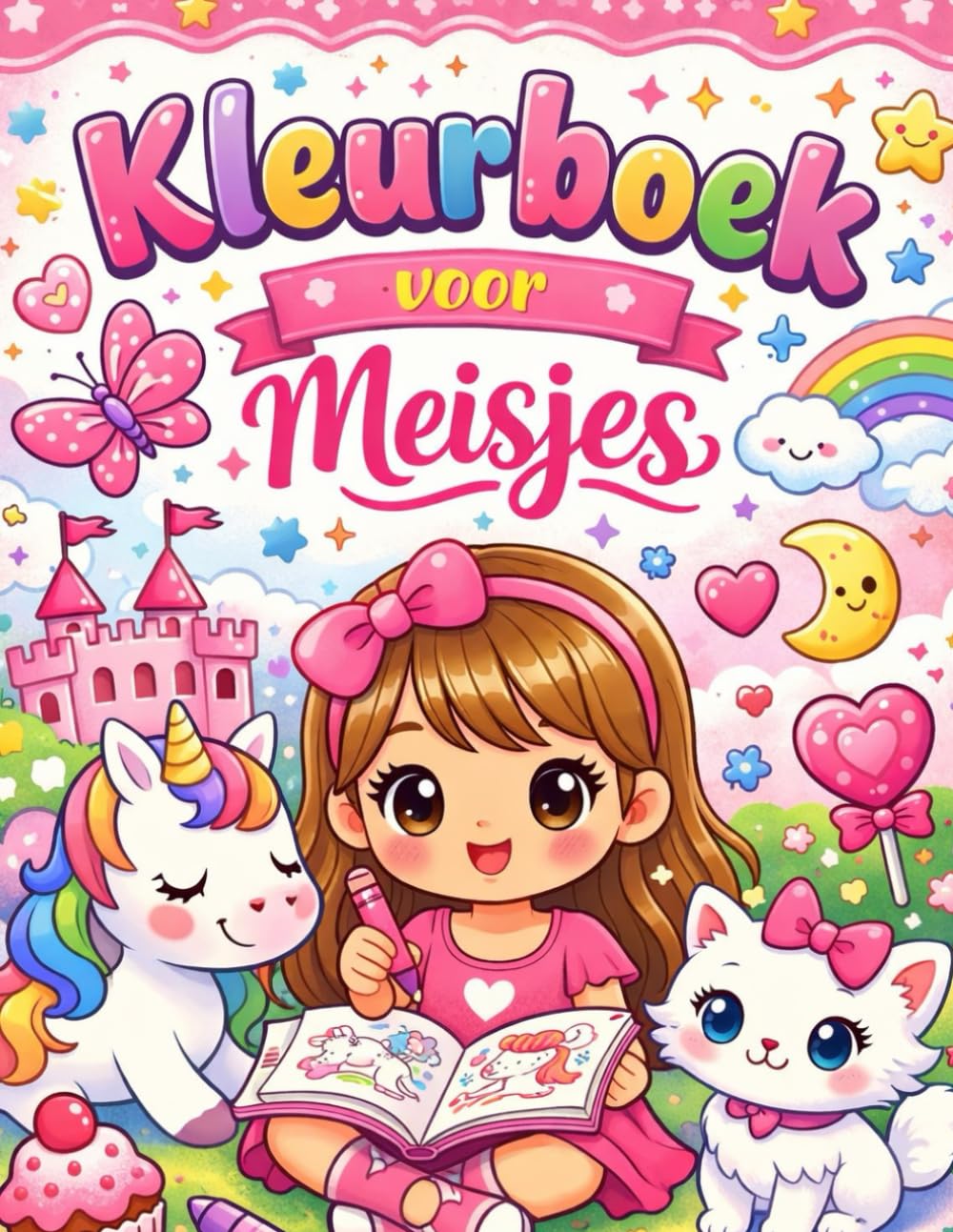 Kleurboek voor Meisjes: Laat de Kleuren Tot Leven Komen – Inspirerend Kleurboek voor Meisjes van Alle Leeftijden