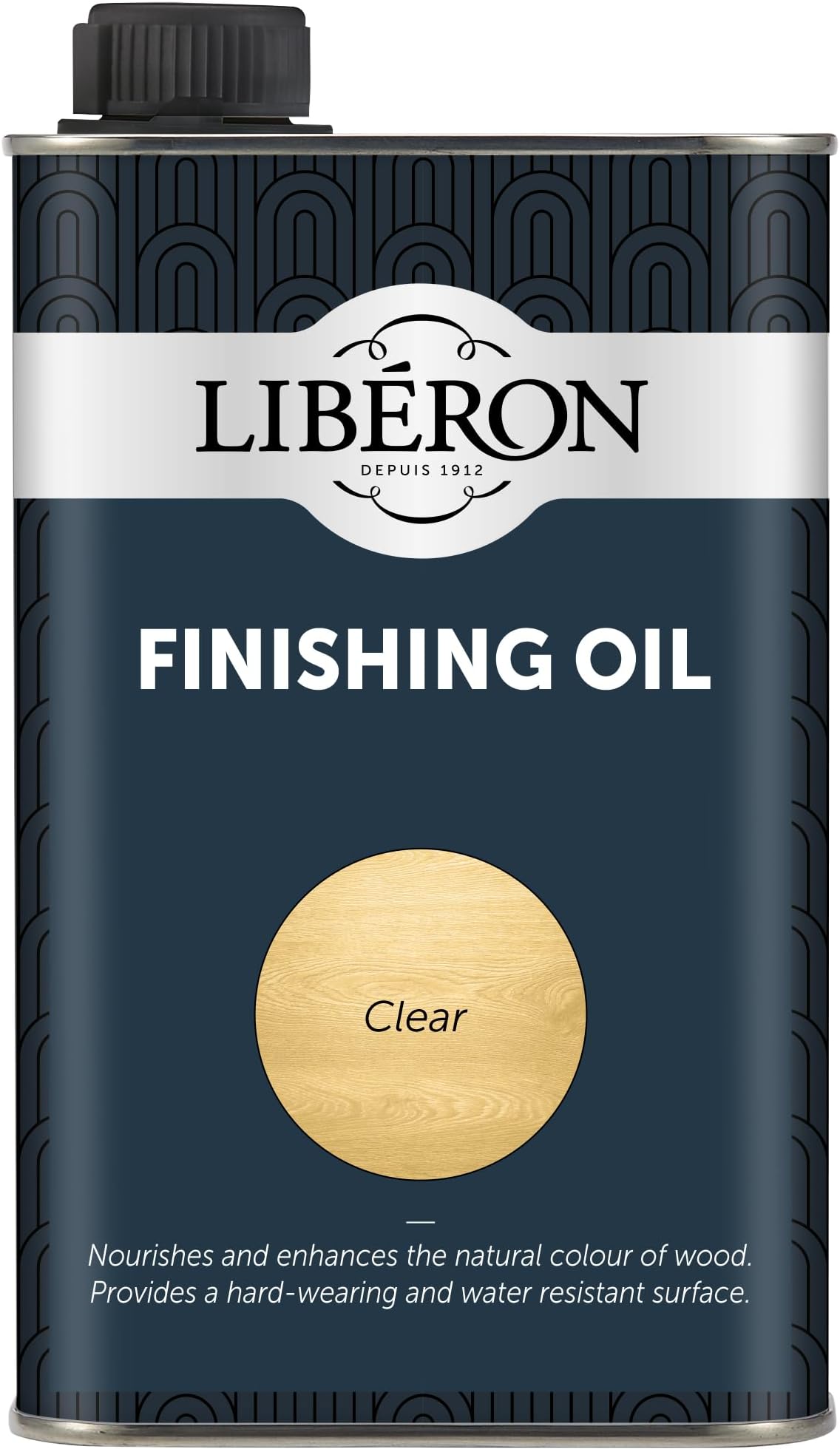Finishing Oil - Traditional Protection for Interior Wood - Hard-Wearing & Water-Resistant Finish - Ideal for Kitchens & Bathrooms - Clear - 500ml