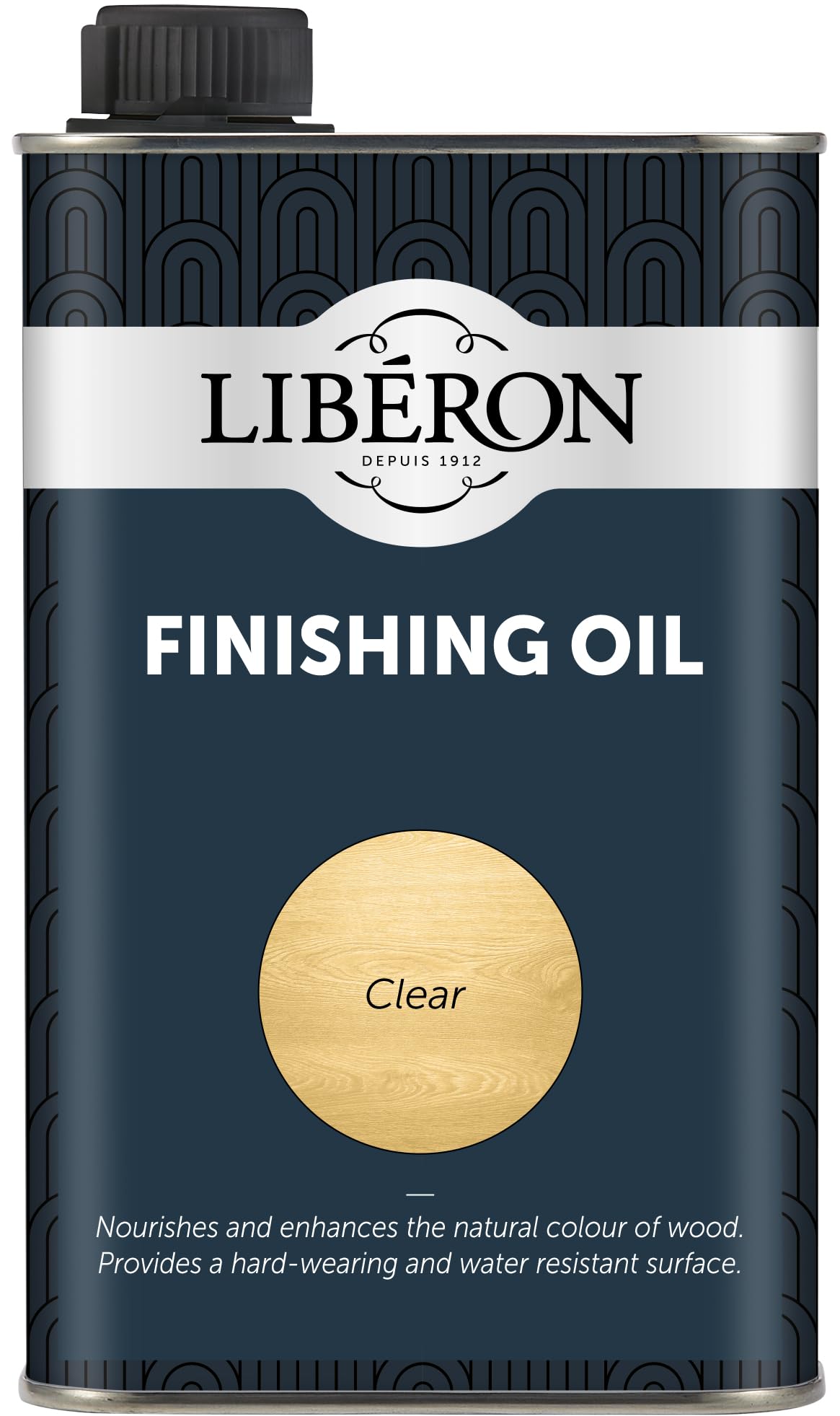 Libéron Finishing Oil - Traditional Protection for Interior Wood - Hard-Wearing & Water-Resistant Finish - Ideal for Kitchens & Bathrooms - Clear - 500ml
