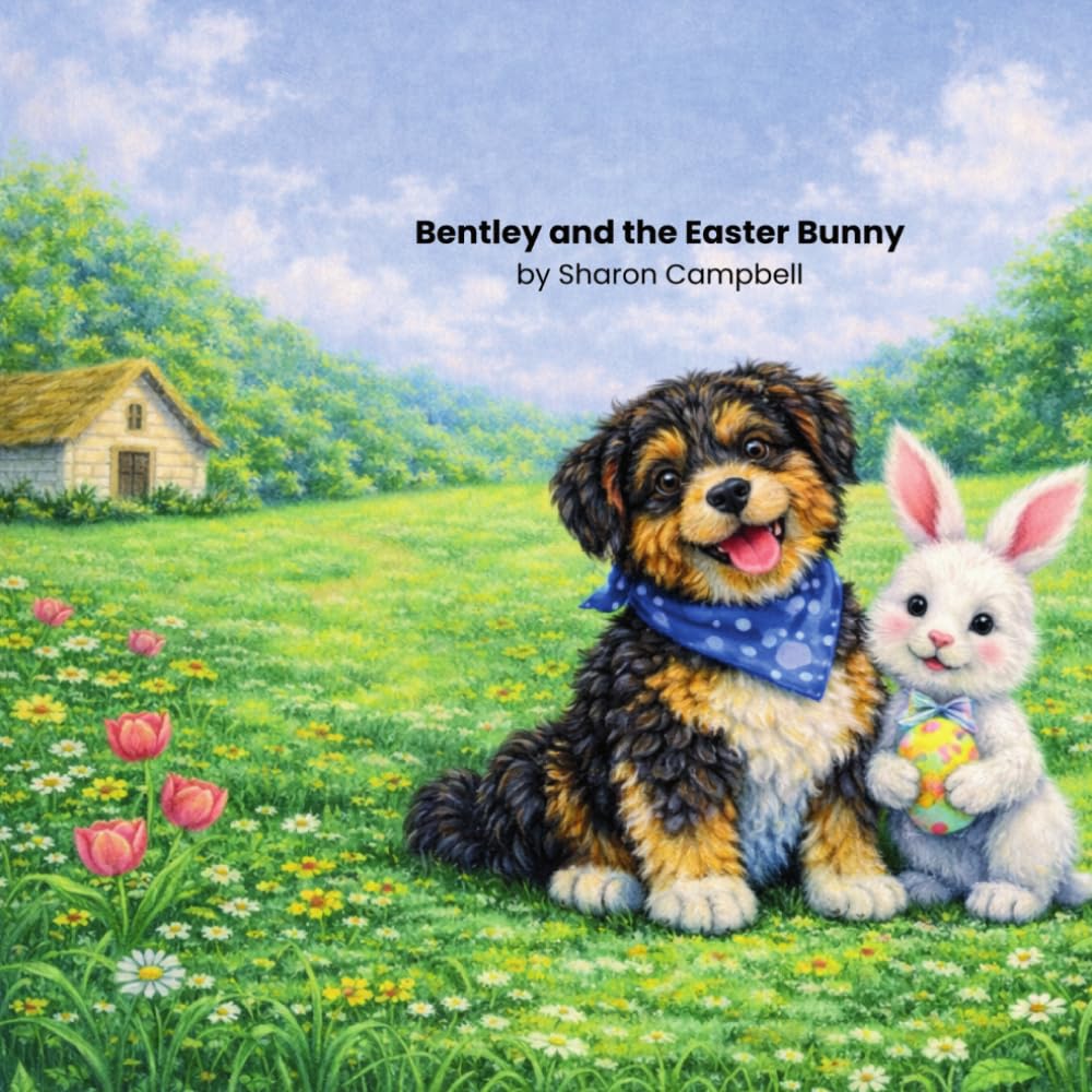 Bentley and the Easter Bunny (Bentley the Bernedoodle’s Big Adventure)