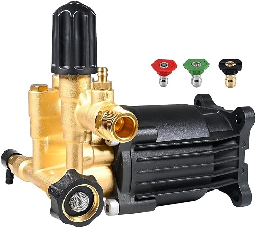 Pressure Washer Pump 3/4" Shaft, 2600-3600 PSI, 2.6 GPM