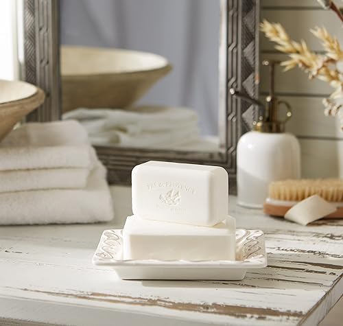 Miniatura 69 de Pré de Provence - Jabonera artesanal francesa enriquecida con manteca de karité, almendra miel, 5.29 oz