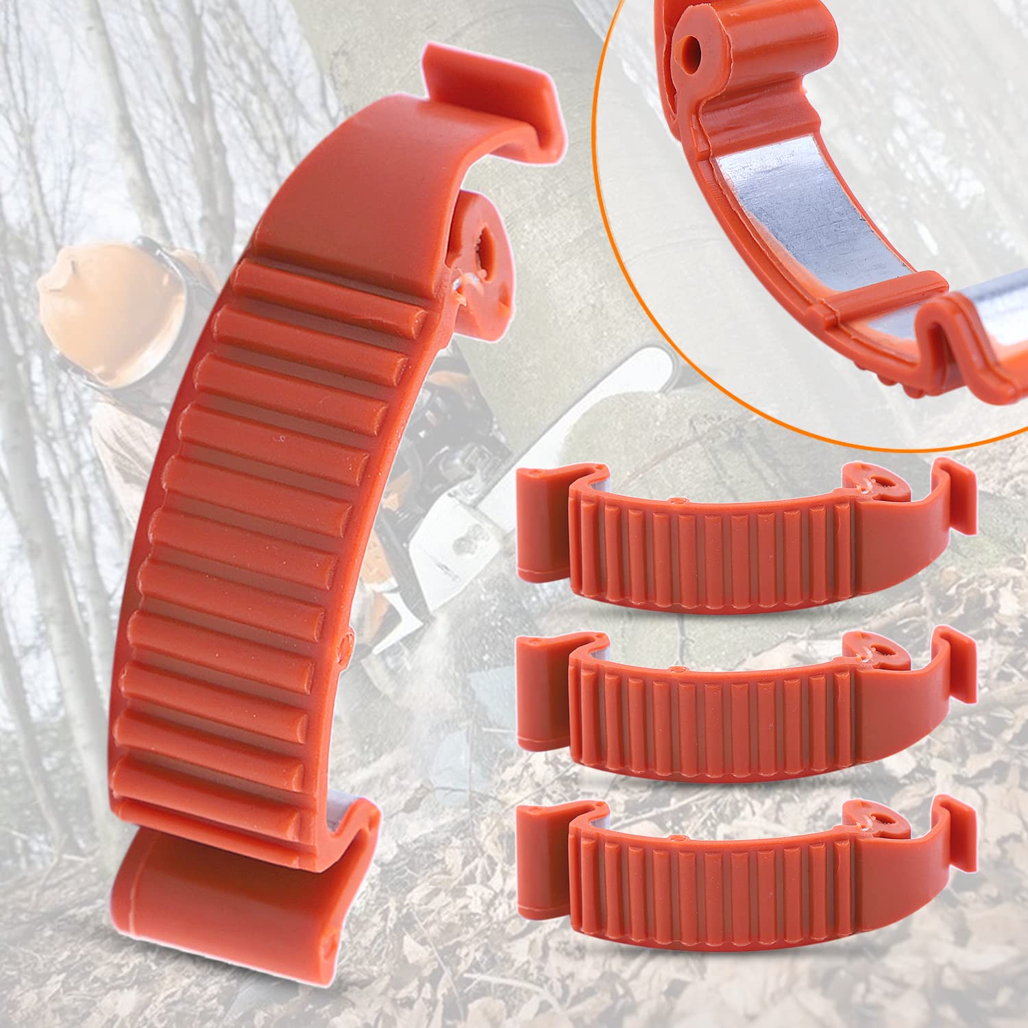 LinDuxe 3 Pezzi Clip Per Coperchio Cilindro Superiore Per Motosega Husqvarna 435 440e 445 450 450e 570 575 576 Parte Di Ricambio 503894701 90067051 - Foto 7