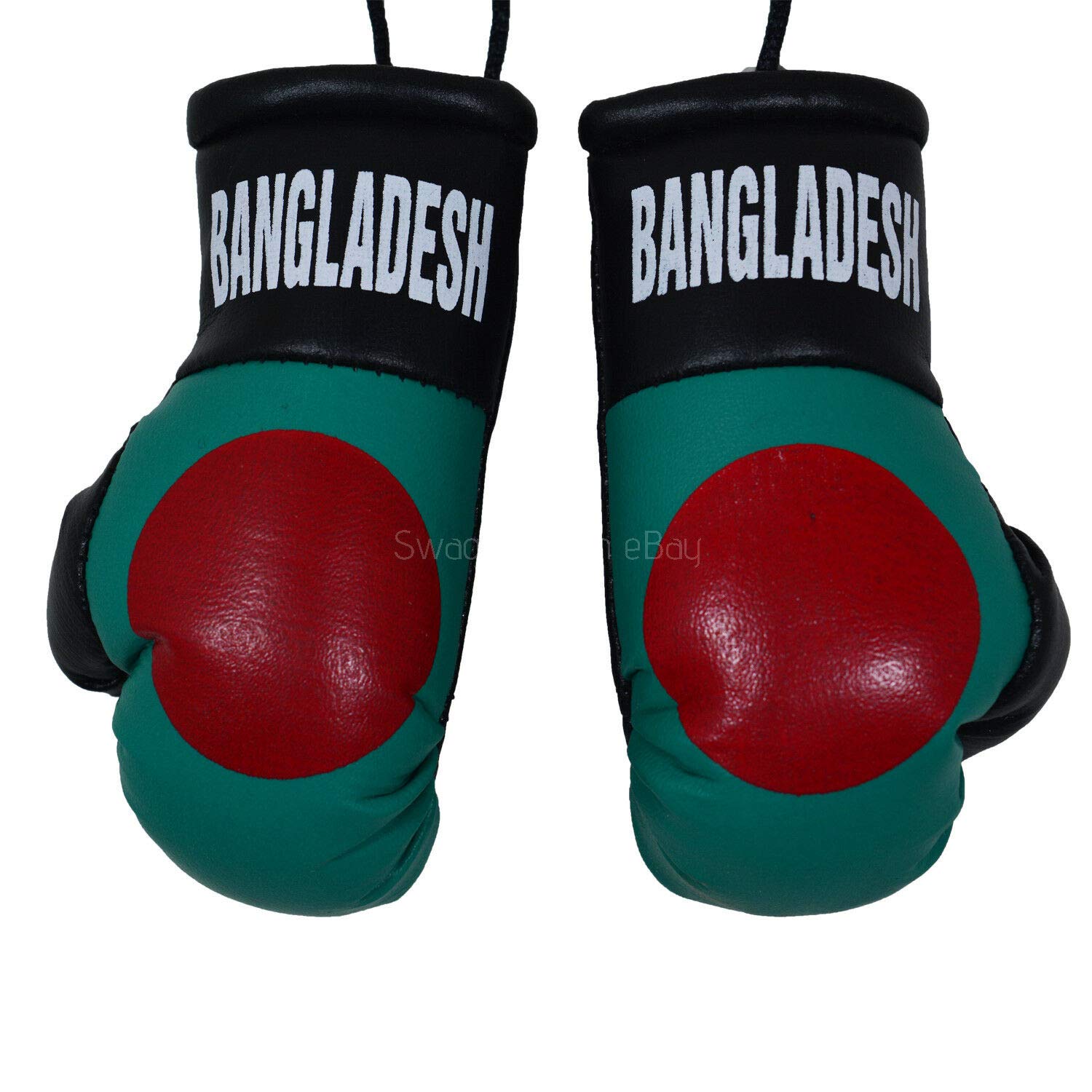 Becreative Mini Country Boxing Pair Gloves For Car Mirror (Bangladesh)