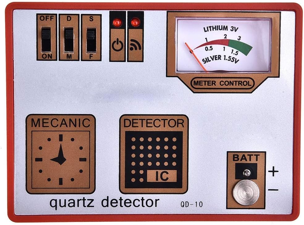 Quartz Tester Battery Watch Pulse Demagnetization Demagnetizer,Multifunction Timing Machine Watch Demagnetization/Battery Measure/Pulse/Quartz Tester Machine Watch Timing Machine Tester Tools