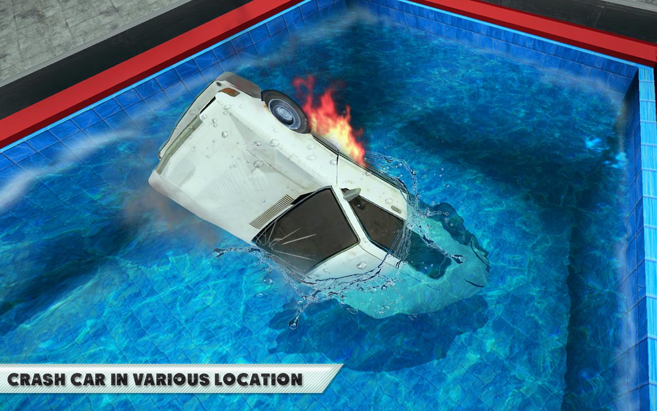 カークラッシュドライビングシミュレーター Beamng Car Jump Arena