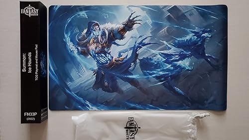 Miniatura 3 de Fantasy North - The Midnight Hour - Alfombrilla de juego y alfombrilla para mouse TCG - 24 x 14 pulgadas