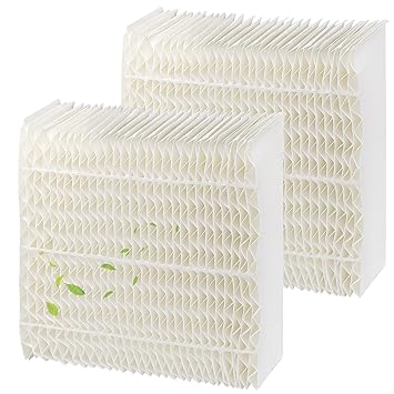 Fetechmate 1043 Humidifier Wick Filter Compatible with Spacesave 800 Series Models EP9 500 EP9 700 EP9 800 EP9R 500 EP9R 700 Series Humidifiers (2 Pack)