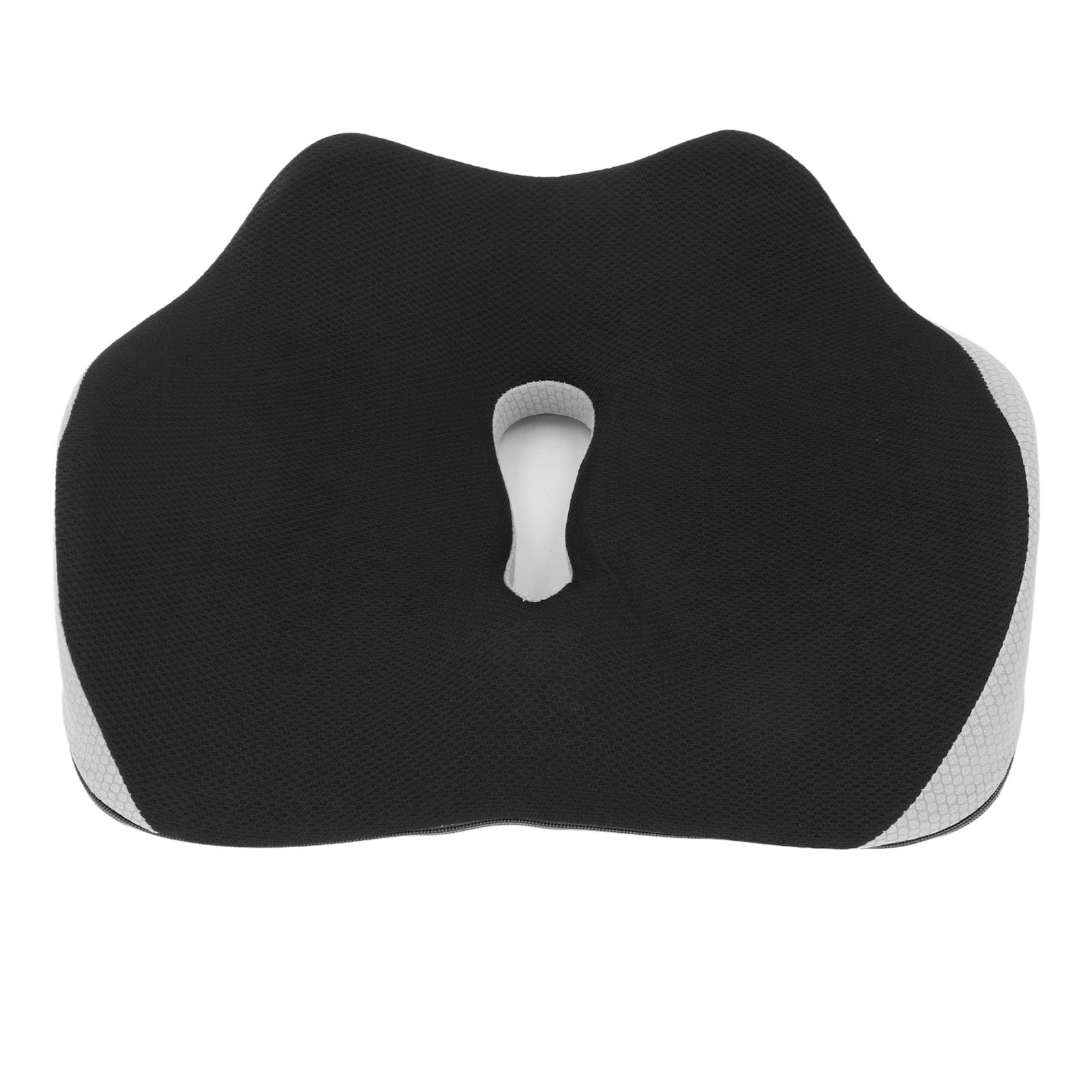 Coussinet de chaise ergonomique Pilipane antidérapant et confortable noir