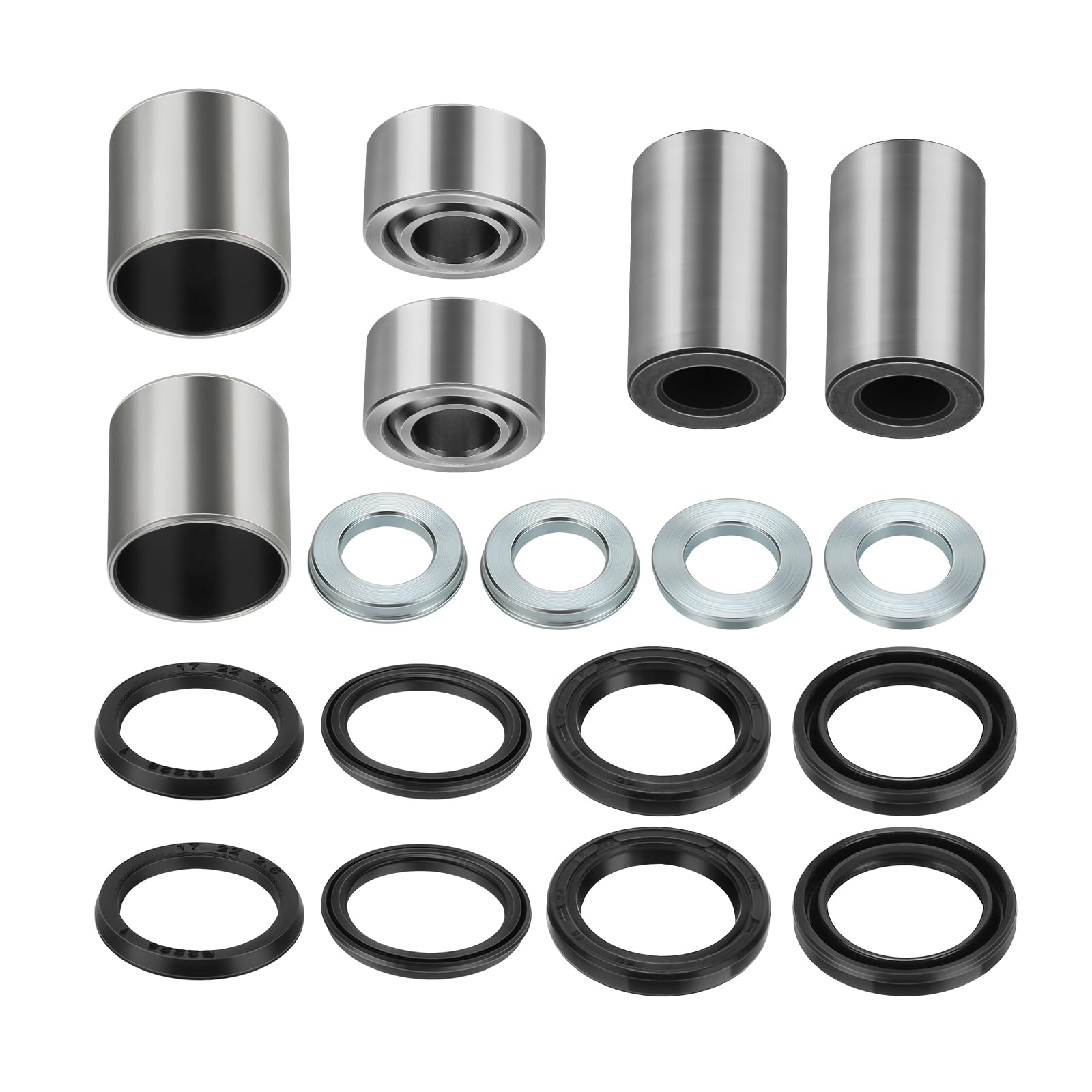 JAVIK Front Shock Bushing Kit Upper&Lower for Honda TRX400EX 400EX