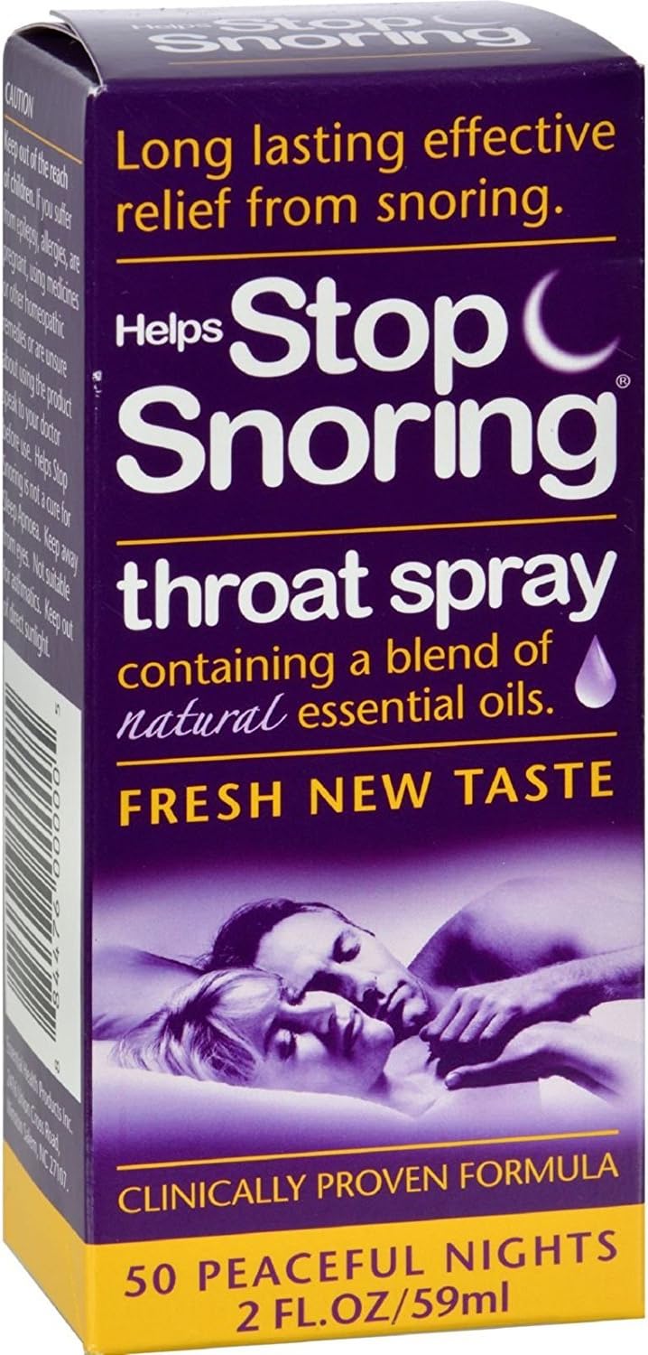 Essential Health Helps Stop Snoring Throat Spray - 2 fl oz