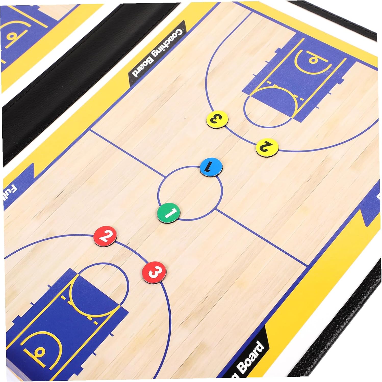 ULTECHNOVO Basketball Coaching Board Tactical Dry Erase Sports Ball Game Practice Writing Board for Coaches with Marker Pen for Game Planning and Strategy Analysis