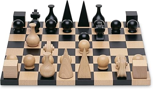 Original Design Juego de ajedrez de madera por Man Ray Re-edición de 1920