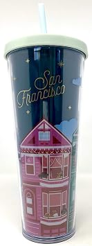 Starbucks San Francisco Cold Cup Tumbler Traveler Venti 24oz