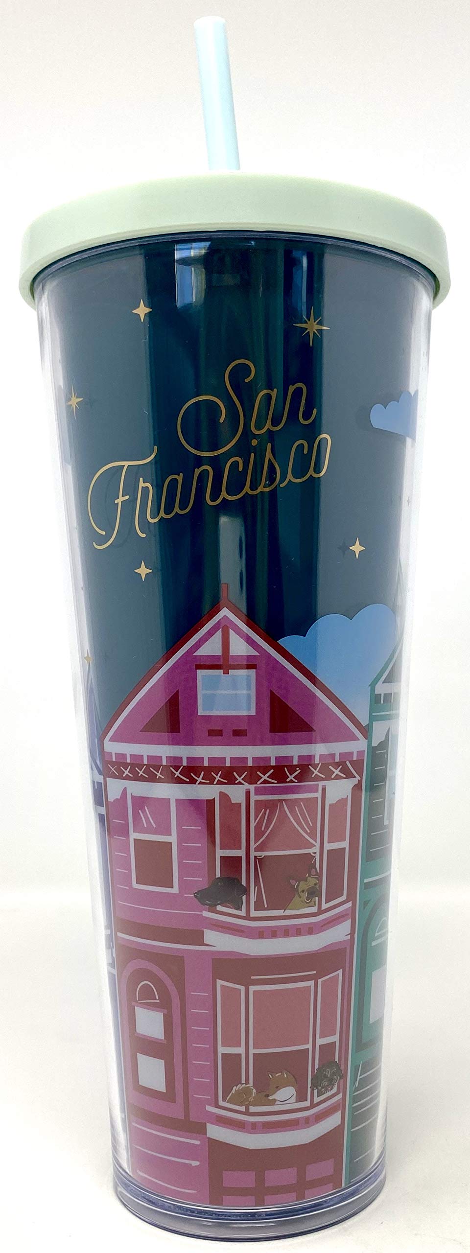 San Francisco Cold Cup Tumbler Traveler Venti 24oz