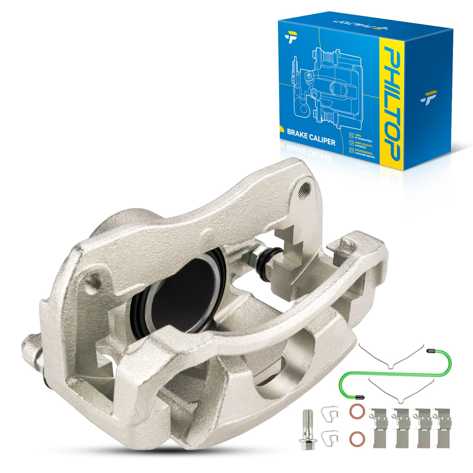 PHILTOP Front Left Brake Caliper for Toyota Camry, Lexus ES350, Avalon