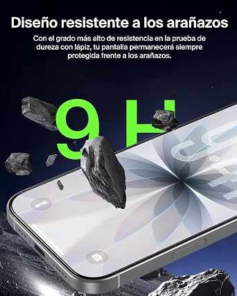Belkin ScreenForce UltraGlass 2 Screen Protector for iPhone 17 + iPhone 16 Pro, Anti-Scratch, 9H Hardness, Easy Alignment Tray, Bubble Free, Ultra Thin, Full Coverage