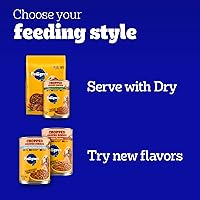 Vista 12 de PEDIGREE Chopped Ground Dinner Comida húmeda y suave enlatada para perros adultos, con carne de res, 22 oz, latas (paquete de 12)