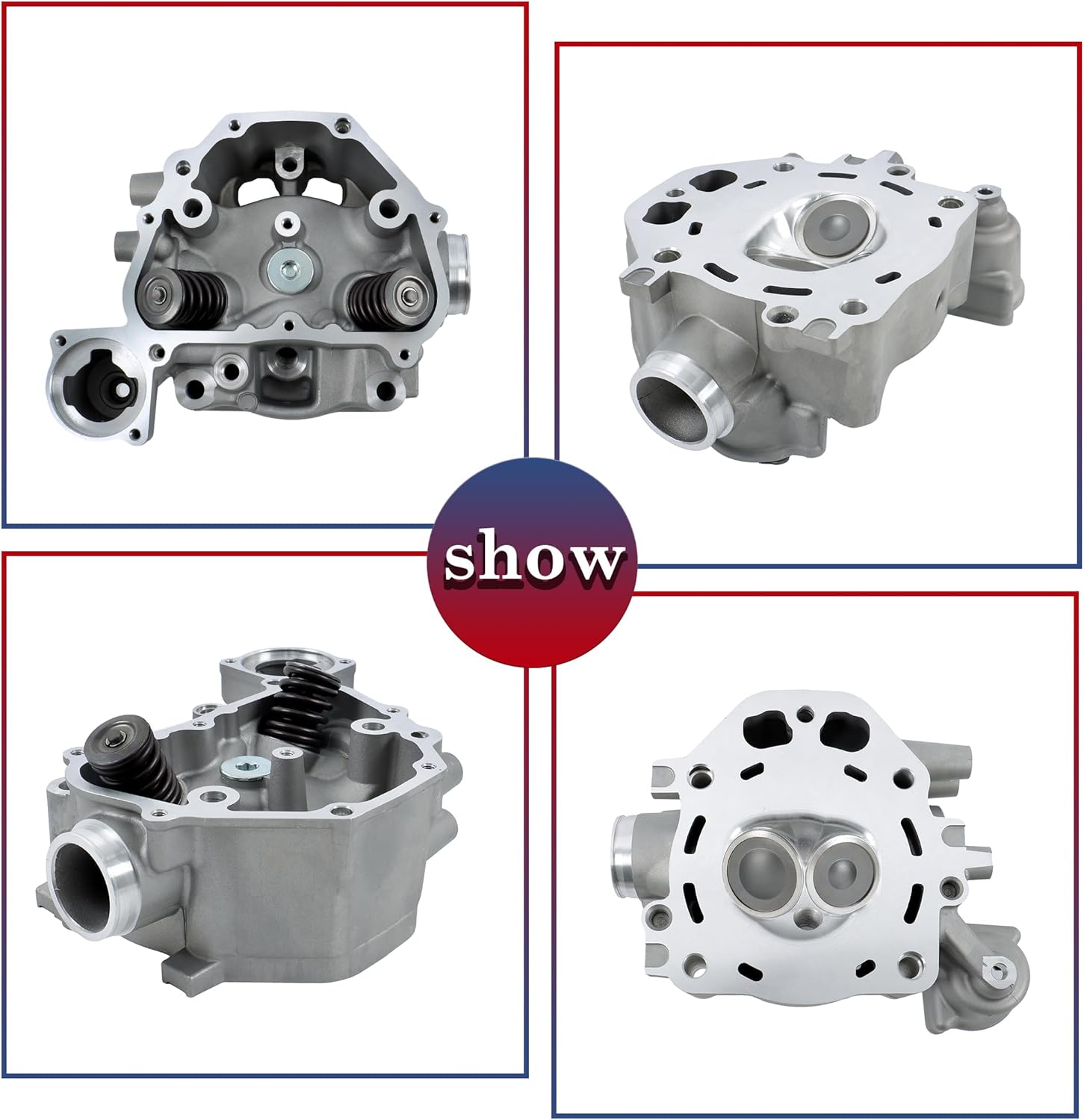 Cylinder Head Replacement for Honda Foreman 500 TRX420 TRX500 SXS500 2009-2015 2016-2024 Replacement for 12200-HP7-A01