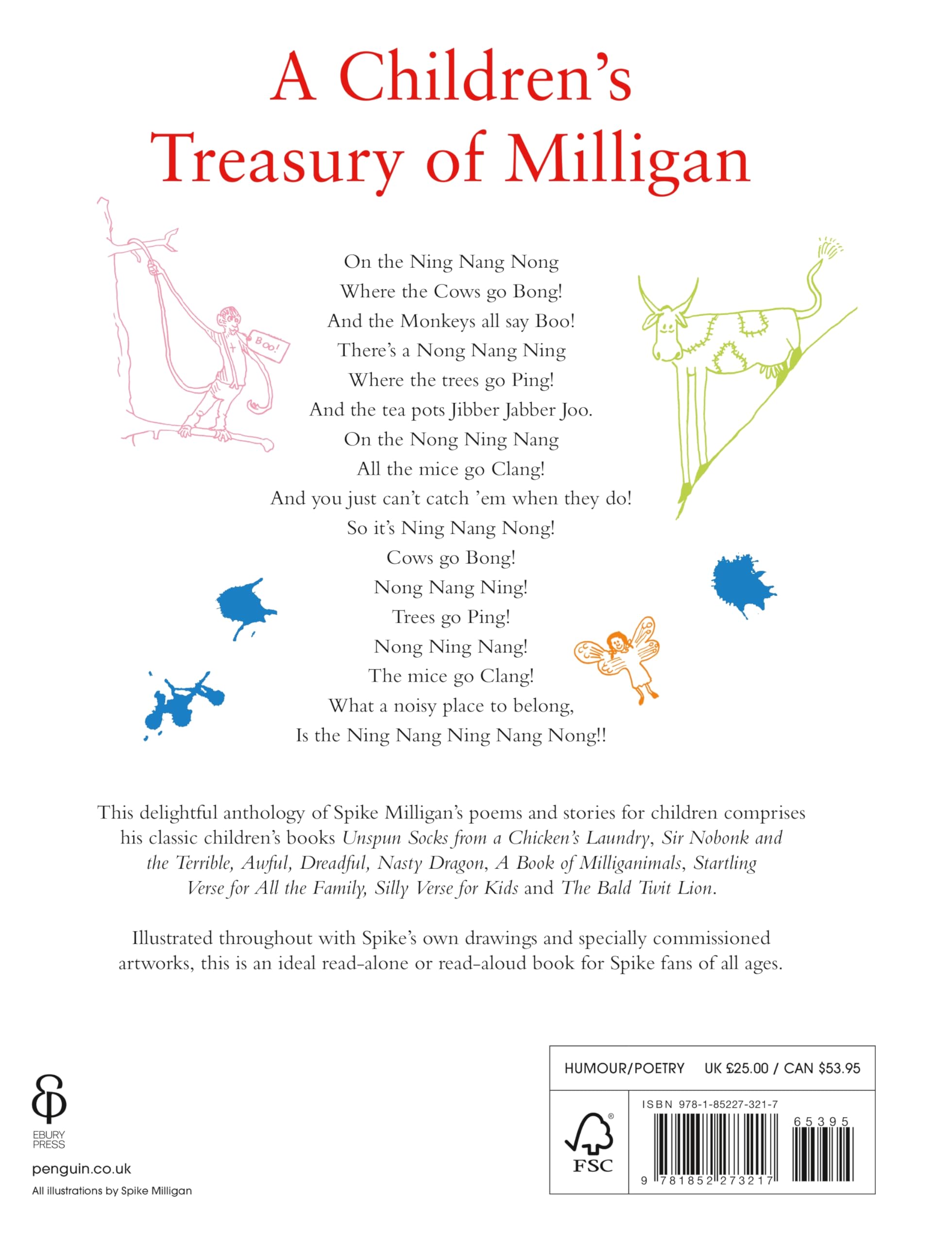 A Children's Treasury of Milligan: Classic Stories and Poems by Spike Milligan