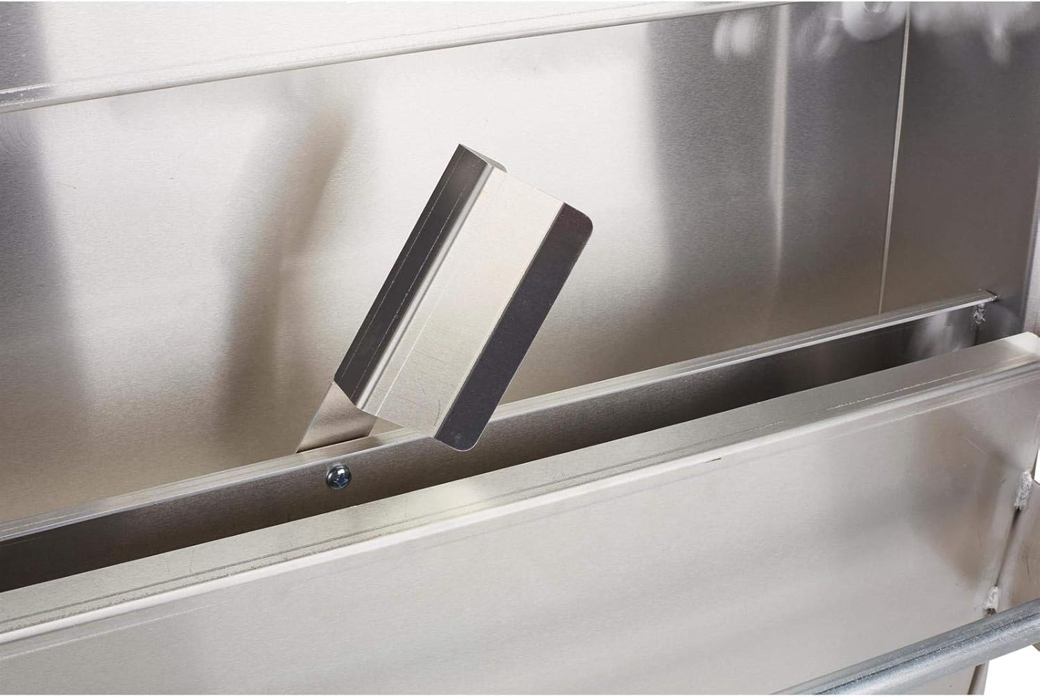 Speedway Motors Standard Aluminum Trailer Storage Cabinet, Features Fold-Down Work Table, Two Paper Towel Holders and Storage, For Enclosed Race Trailer or Garage Storage