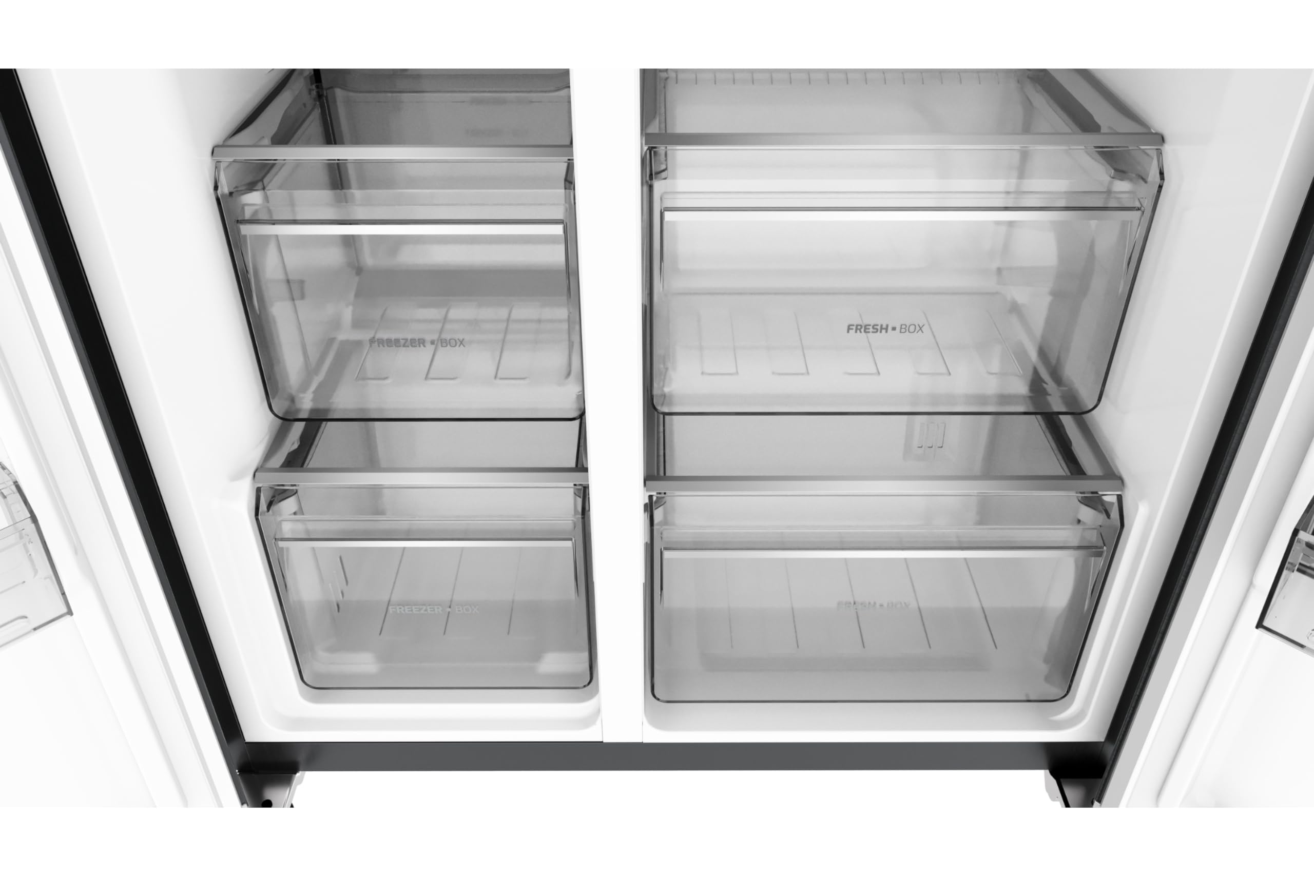 Teka Frigorífico americano 113430057 Clase E 1.7745mX91.1cm No Frost Acero Inoxidable