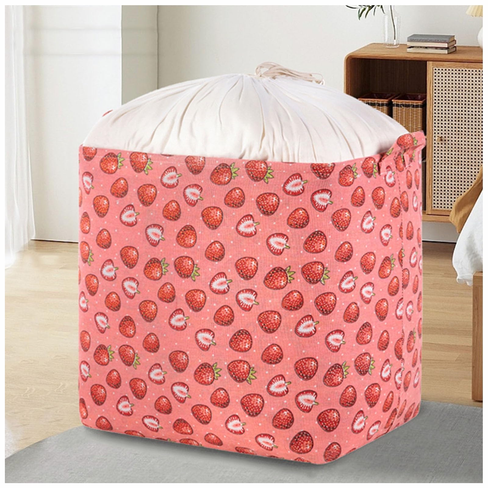 Contenedores De Almacenamiento,Bolsas De Almacenamiento De Ropa Plegables,Organizadores De Armario Y Caja De Almacenamiento, Para Organizar El Armario Del Dormitorio De Mantas ( Color : Storage Bag-d
