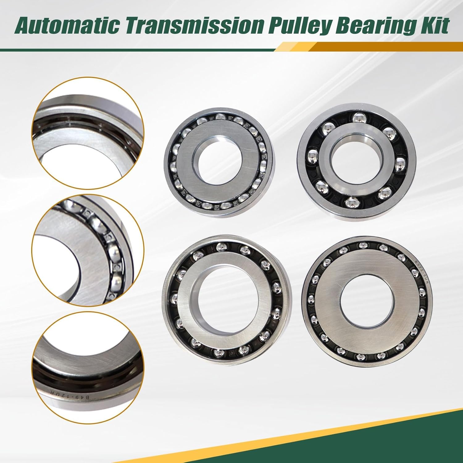 Priprilod Automatic Transmission Pulley Bearing Kit K114 CVT Compatible with Toyota Compatible with Lexus B49-12UR B37-9A B37Z-5UR B37Z-15UR