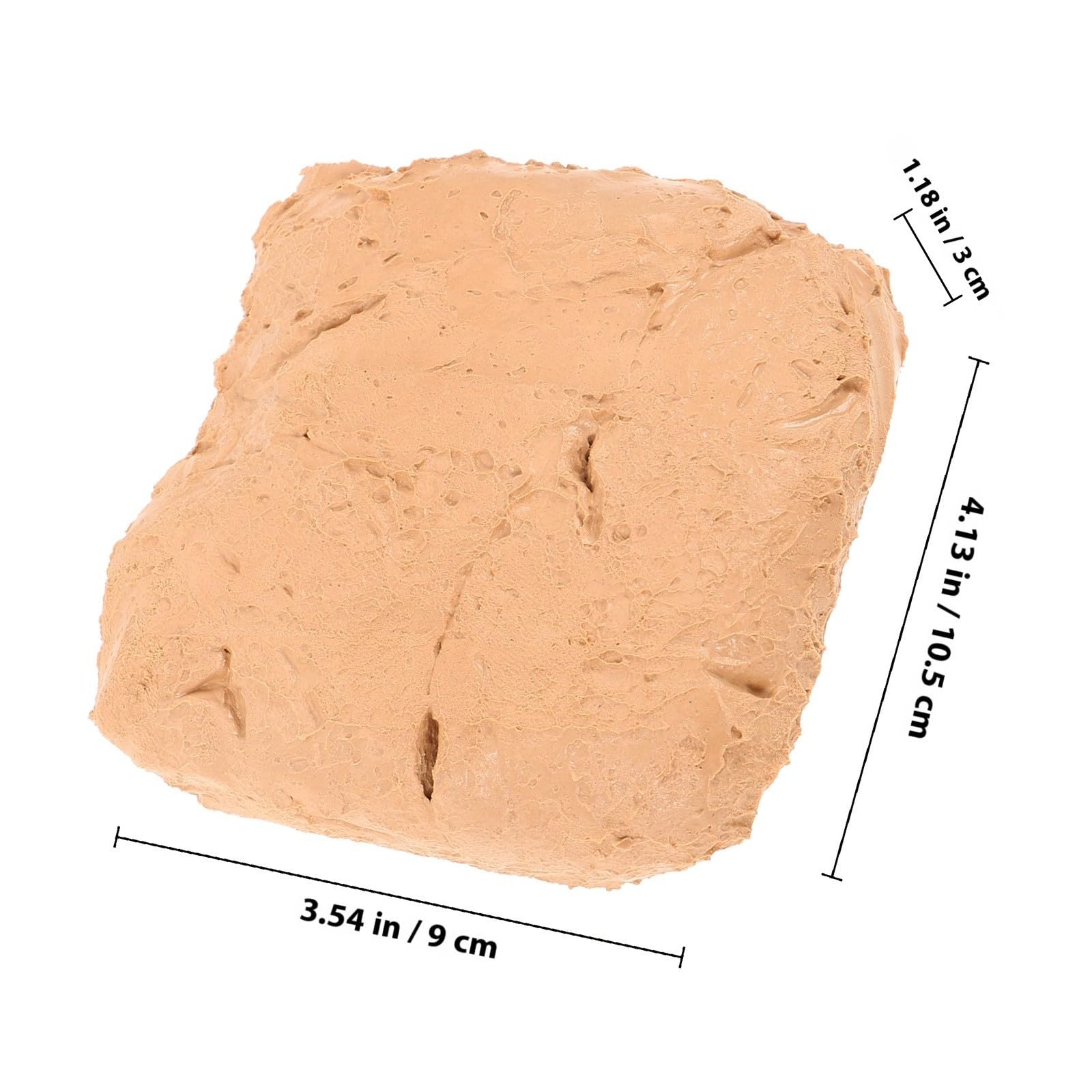 6 Pezzi Clay Craft in Abs Beige, 200g per Sacchetto, Facile da Modellare, per Fai da Te e Crafting, per Principianti di Argilla