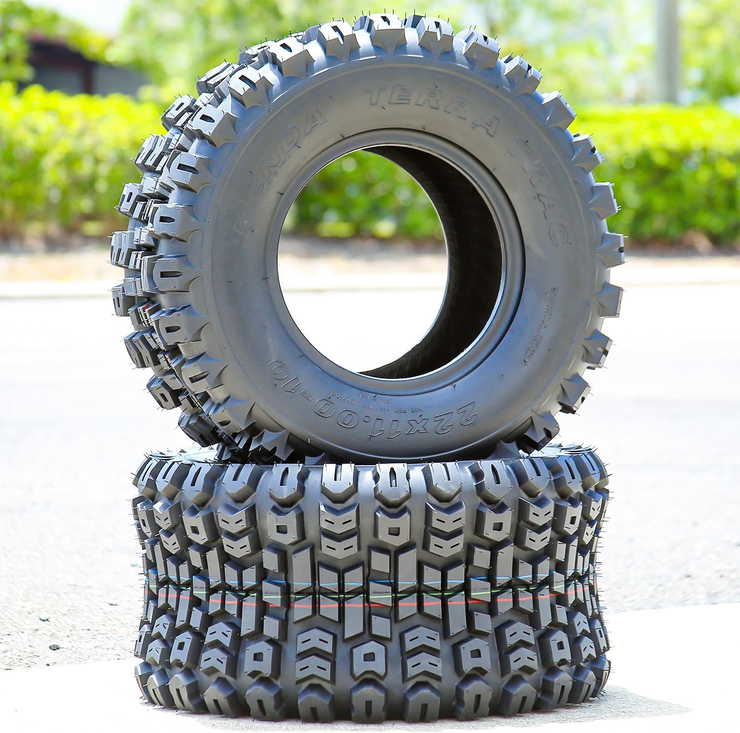 Kenda Terra Trac Front/Rear 6 Ply 22-11.00-10 K502 Lawn & Garden/Turf Tire