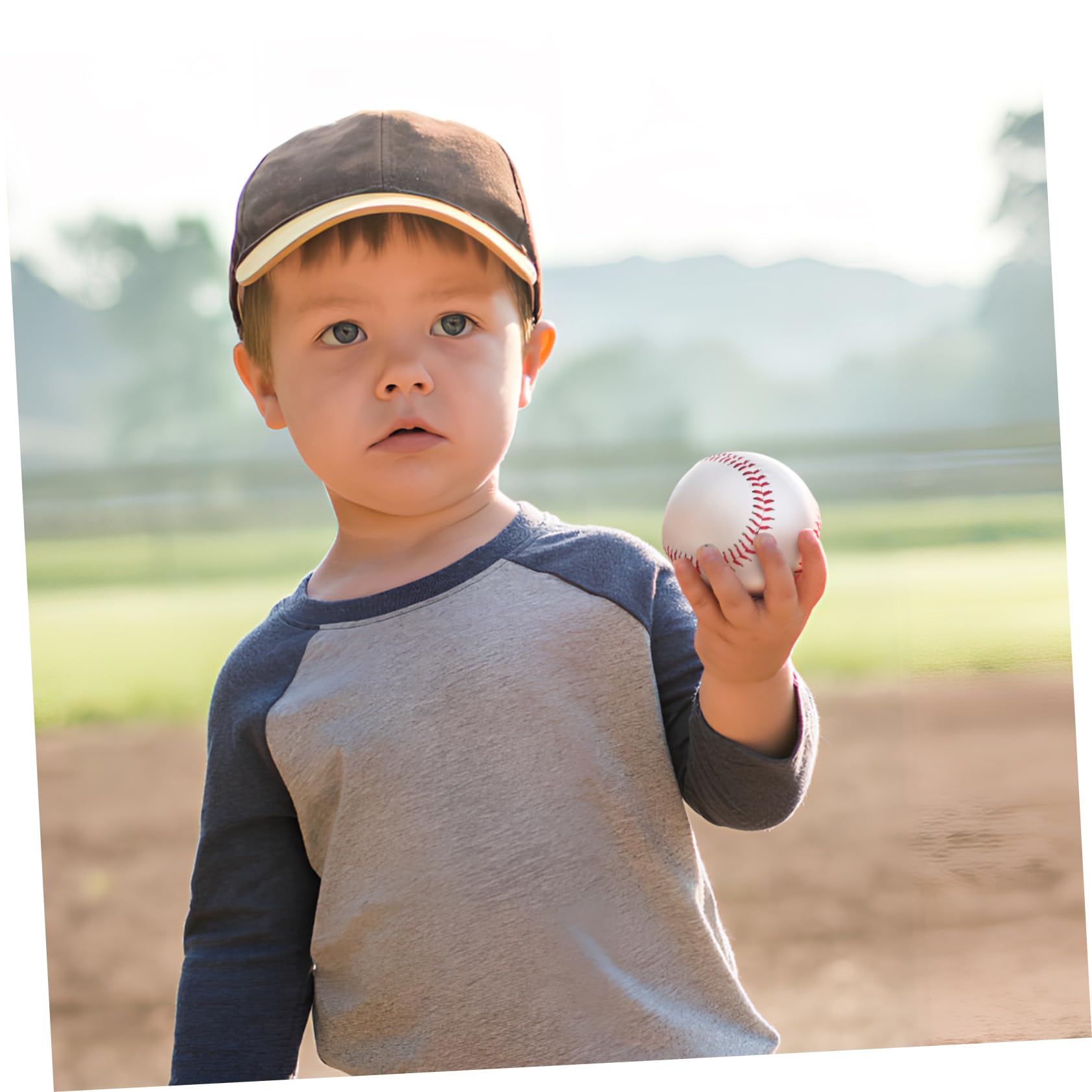 12 Balones de Pvc Béisbol Piezas de Entrenamiento para Principiantes