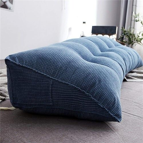 Miniatura 2 de MaiYu-MY Cojín triangular de cuña para apoyar la posición, almohada de lectura para sofá cama, oficina, almohadilla lumbar con funda extraíble