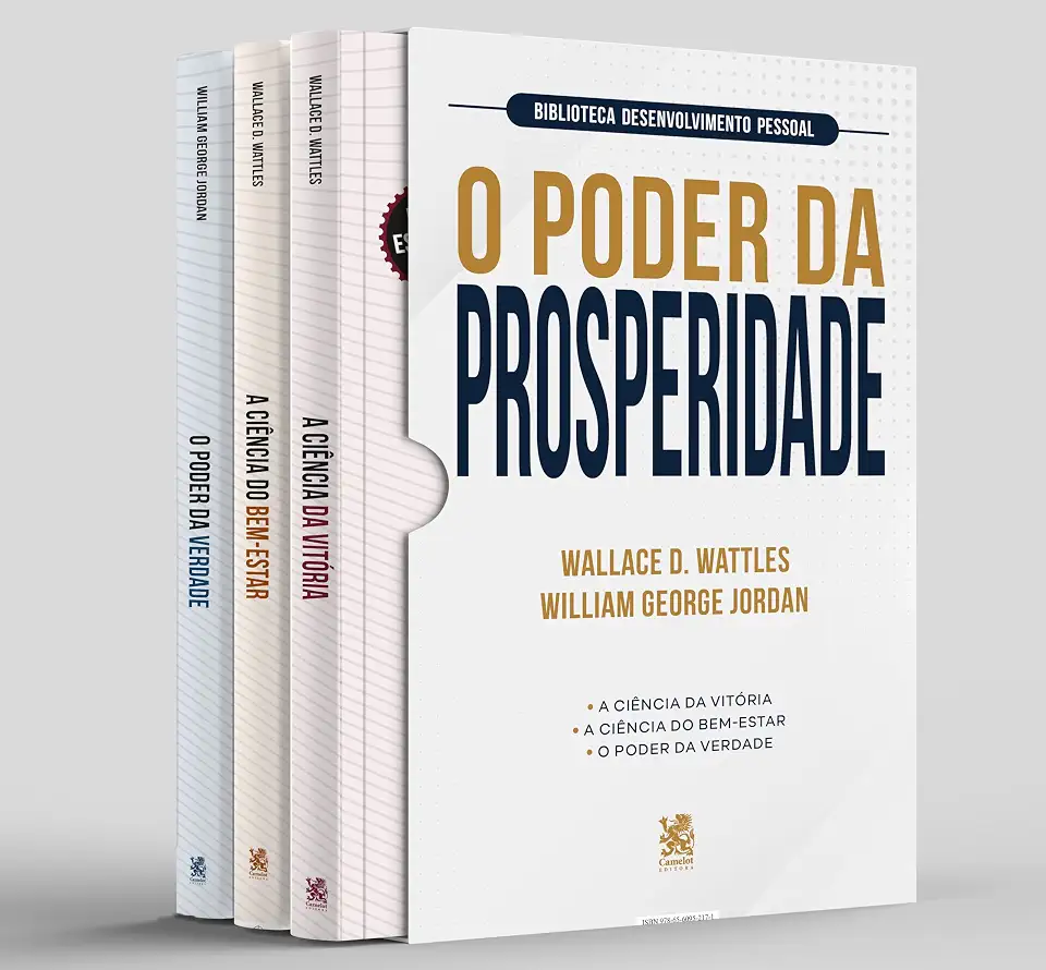 Biblioteca Desenvolvimento Pessoal: O Poder da Prosperidade - Box com 3 Livros