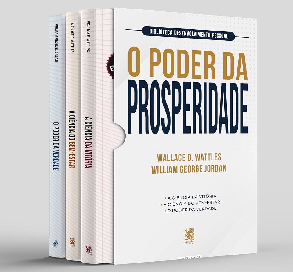 Biblioteca Desenvolvimento Pessoal: O Poder da Prosperidade - Box com 3 Livros