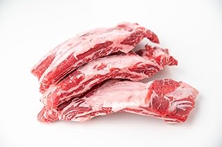 Wellborn 2R Ranch 4-Bone Beef Chuck Ribs (3–4 lbs) — Premium Dry-Aged Dino Ribs, Ranch-Raised Angus, USDA Inspected, Texa...