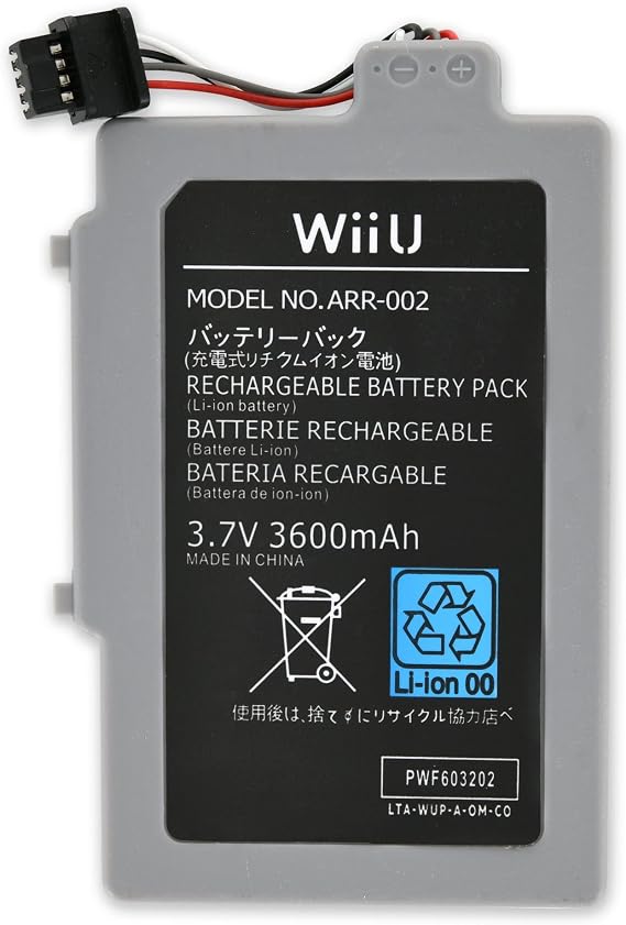 بطارية iFixit متوافقة مع Nintendo Wii U GamePad