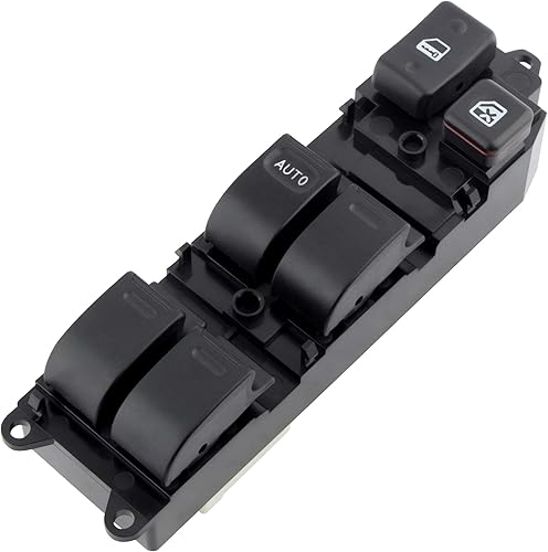 BOXI Interruptor de elevalunas eléctrico delantero izquierdo para Toyota 4Runner Camry Corolla Rav4 Tercel 1994 1995 1996 1997 Reemplaza