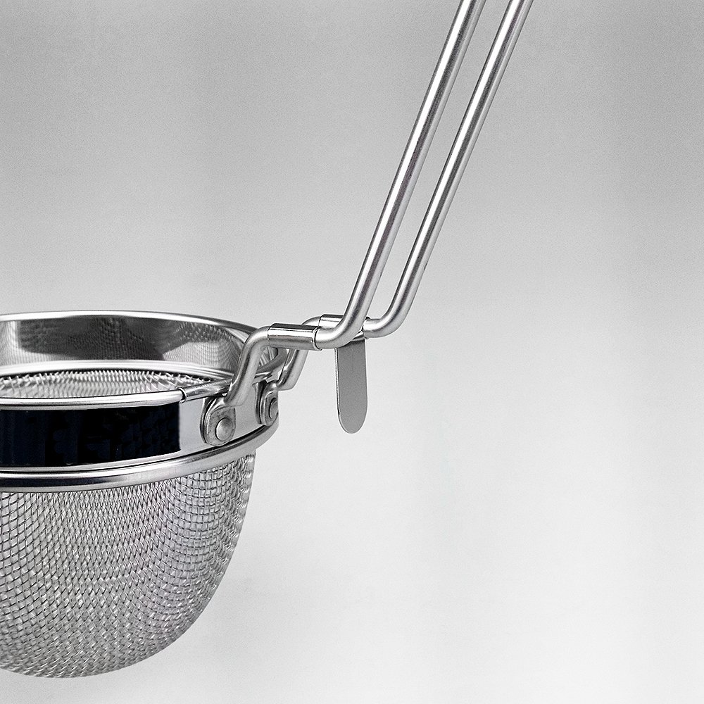 Mtate Triimatsu 3250701 18-8 Common Pattern Mini Miso Strainer