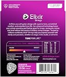 Elixir Strings, Acoustic Guitar Strings, Phosphor Bronze with NANOWEB Technology, Longest-Lasting Rich and Full Tone with Comfortable Feel, 4 Pack, Medium 13-56