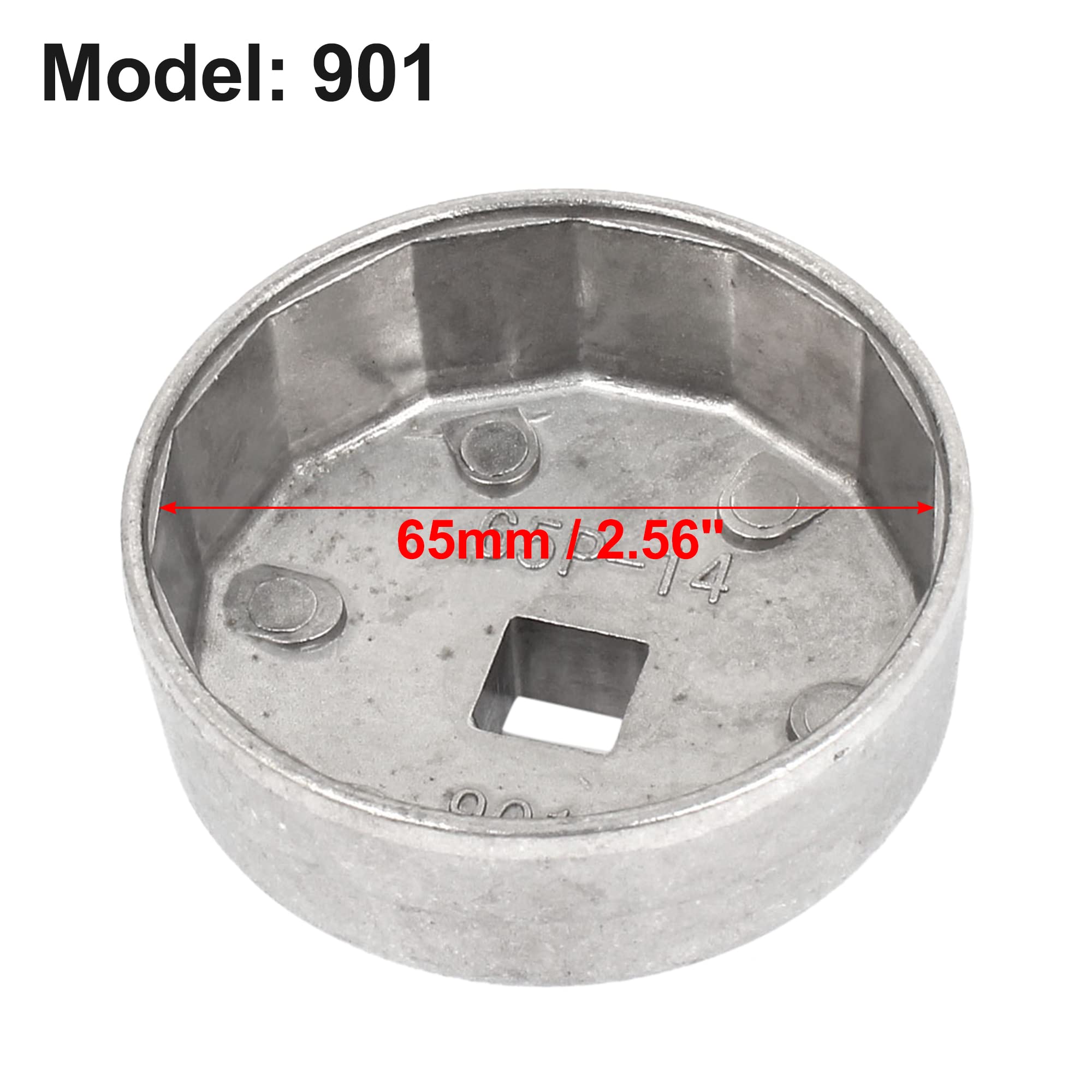 uxcell 65mm Dia Oil Filter Socket Wrench 14 Flutes