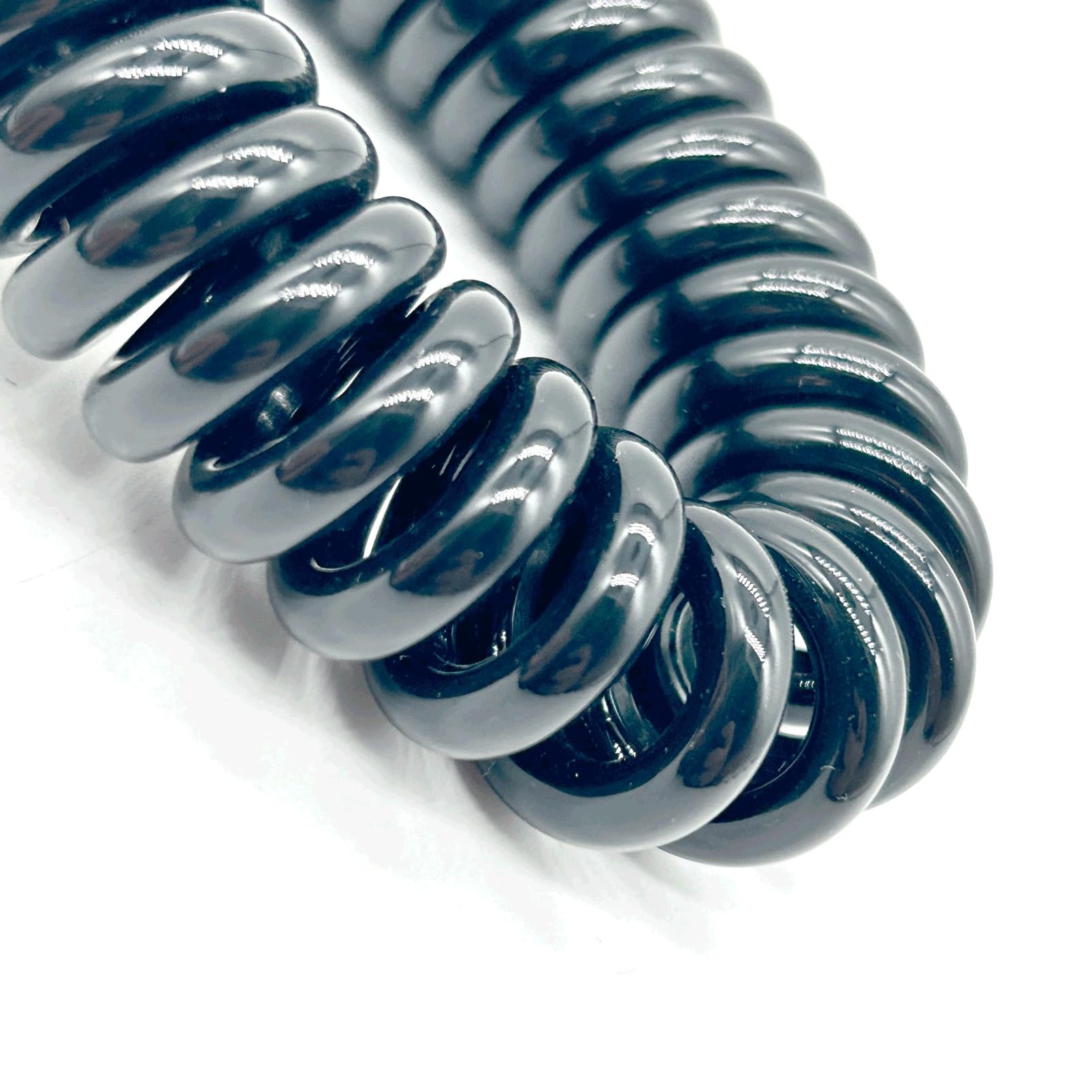 2,5 mm2 3-żyłowy spiralny kabel elektryczny, zwijany przewód elektryczny do maszyny wiszącej, elastyczny rozciągliwy 13 AWG (Stretch 1,5 metrów)