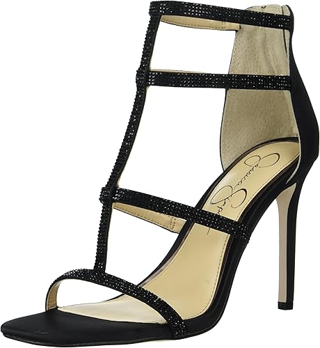 Jessica Simpson Sandalia de tacón con adornos Oliana para mujer