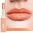 Oulac Shine Orange Lipstick for Women, 2 in 1 Glossy Coral Orange Tinted Lip Balm, Hydrating Lipstick for Dry Lips, Moisture Shine Juicy Finish Vegan 2.2g/0.07oz (21)