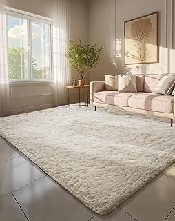 Ophanie 6x9 Area Rugs, Upgrade Non-Slip Fluffy Soft Rugs for Living Room...
