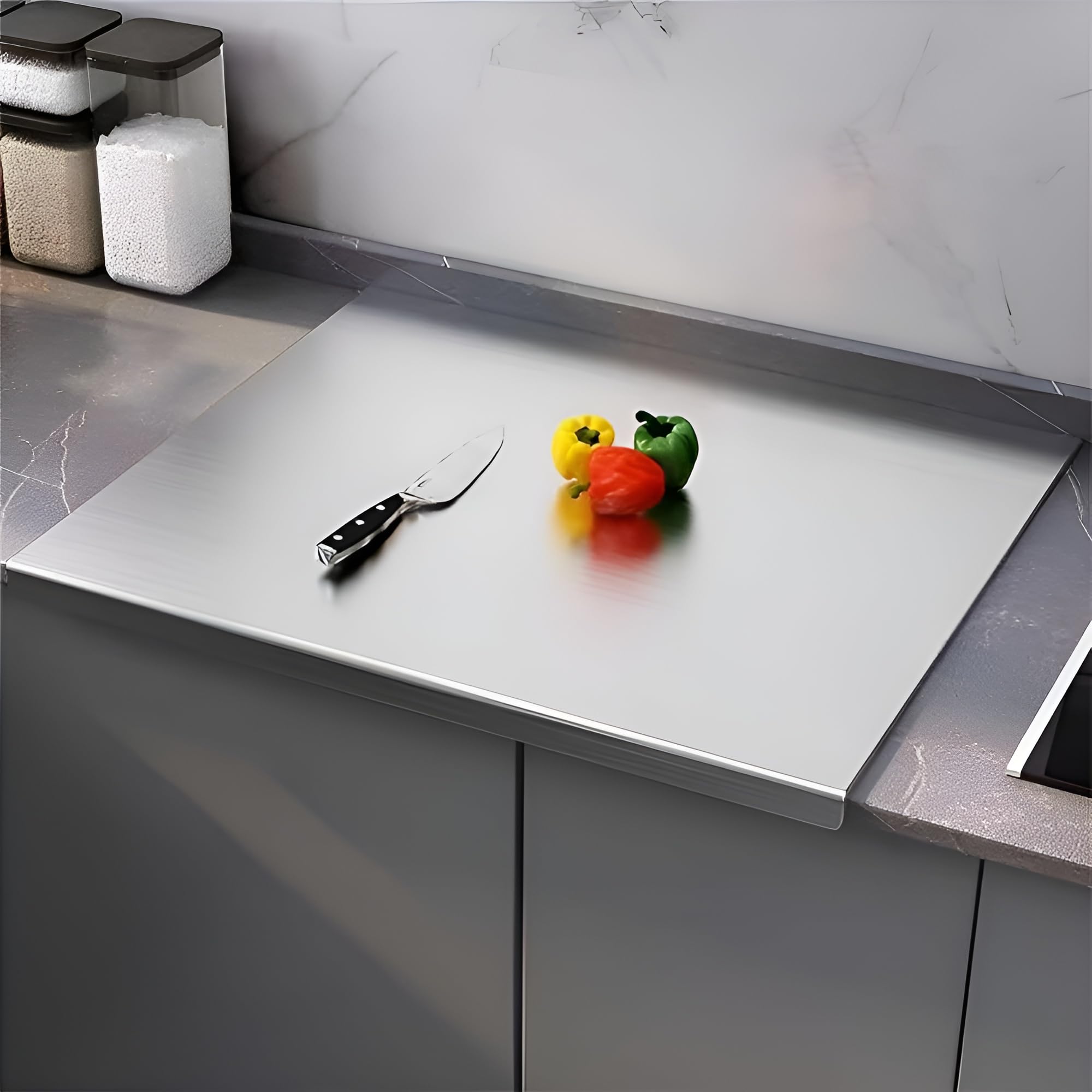 Alliance Decor Stainless steel chopping board | Steel Chopping Board | Steel Cutting Board | Stainless Steel Cutting Board | vegetable cutting board | chopping board steel | Chopping board for Kitchen (B0D385972D) Amazon Price History, Amazon Price Tracker