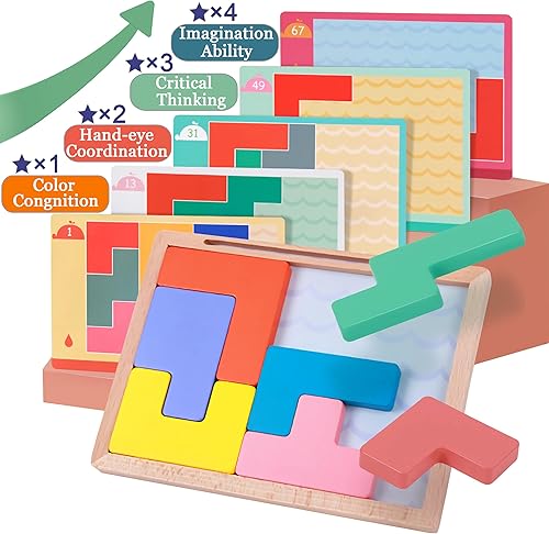 Miniatura 3 de 8 azulejos de madera a juego con actividades de demencia para personas mayores, juegos de memoria fáciles para pacientes con Alzheimer, regalos de