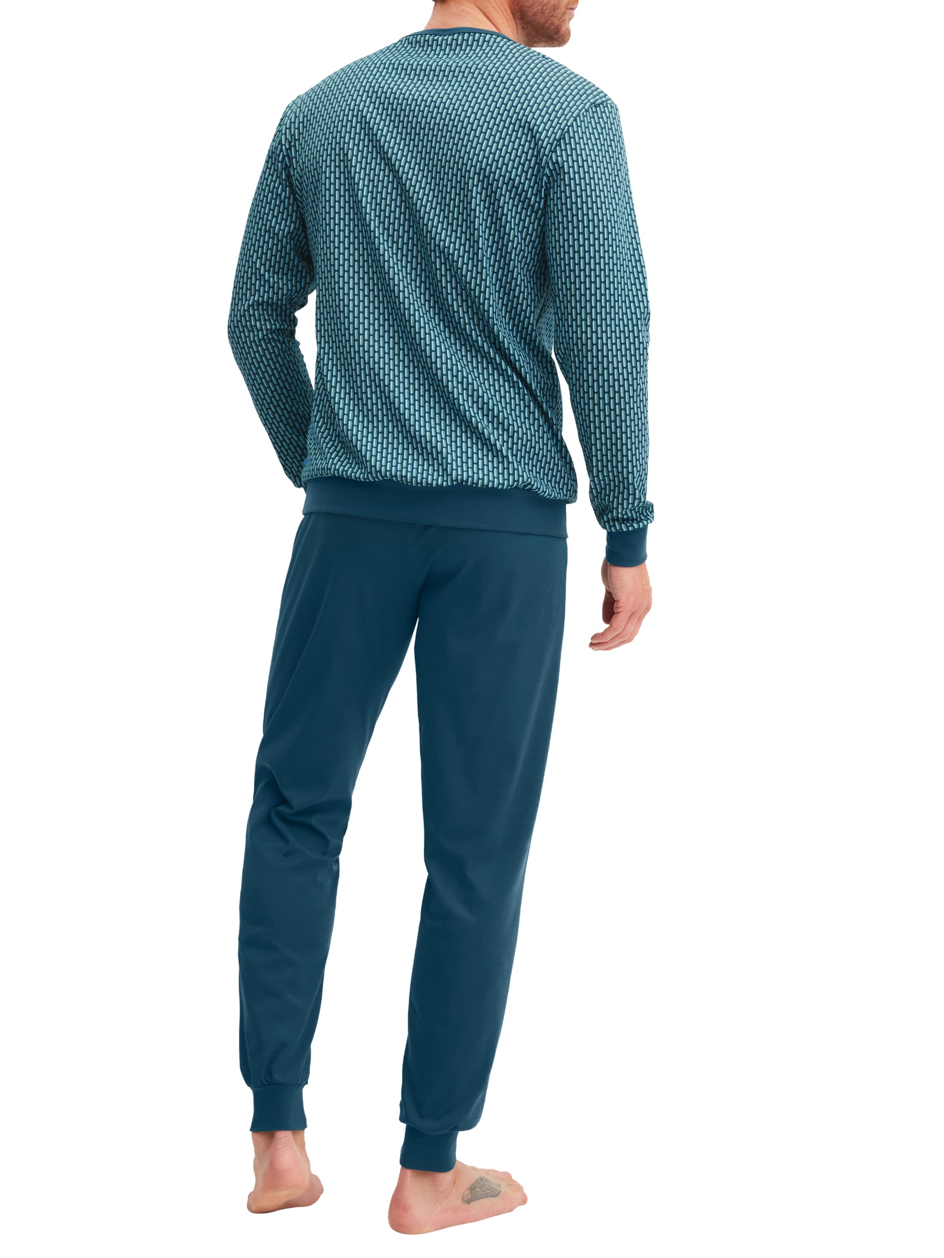 CALIDA Relax Streamline Bündchen-Pyjama Herren