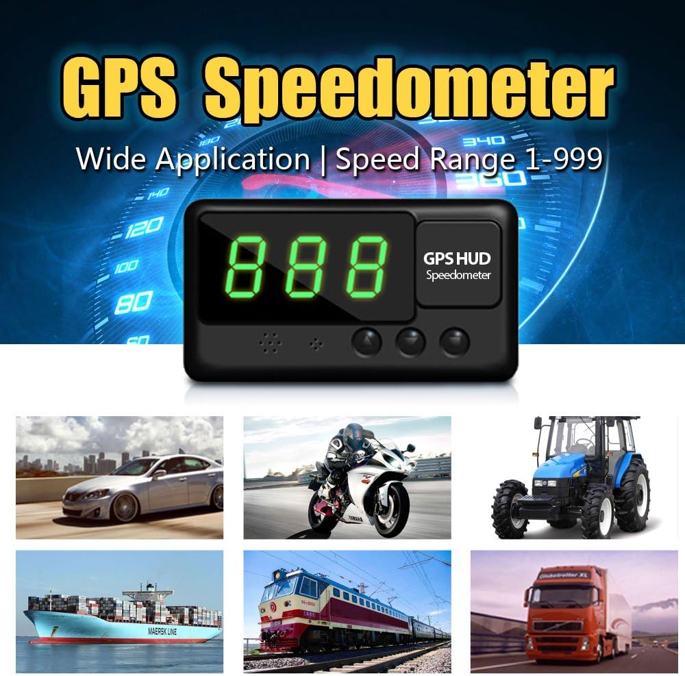 Amazon Zmart Gpsスピードメーター ヘッドアップディスプレイ オーバースピードオリジナル日本語説明書 スピードメーター 車 バイク