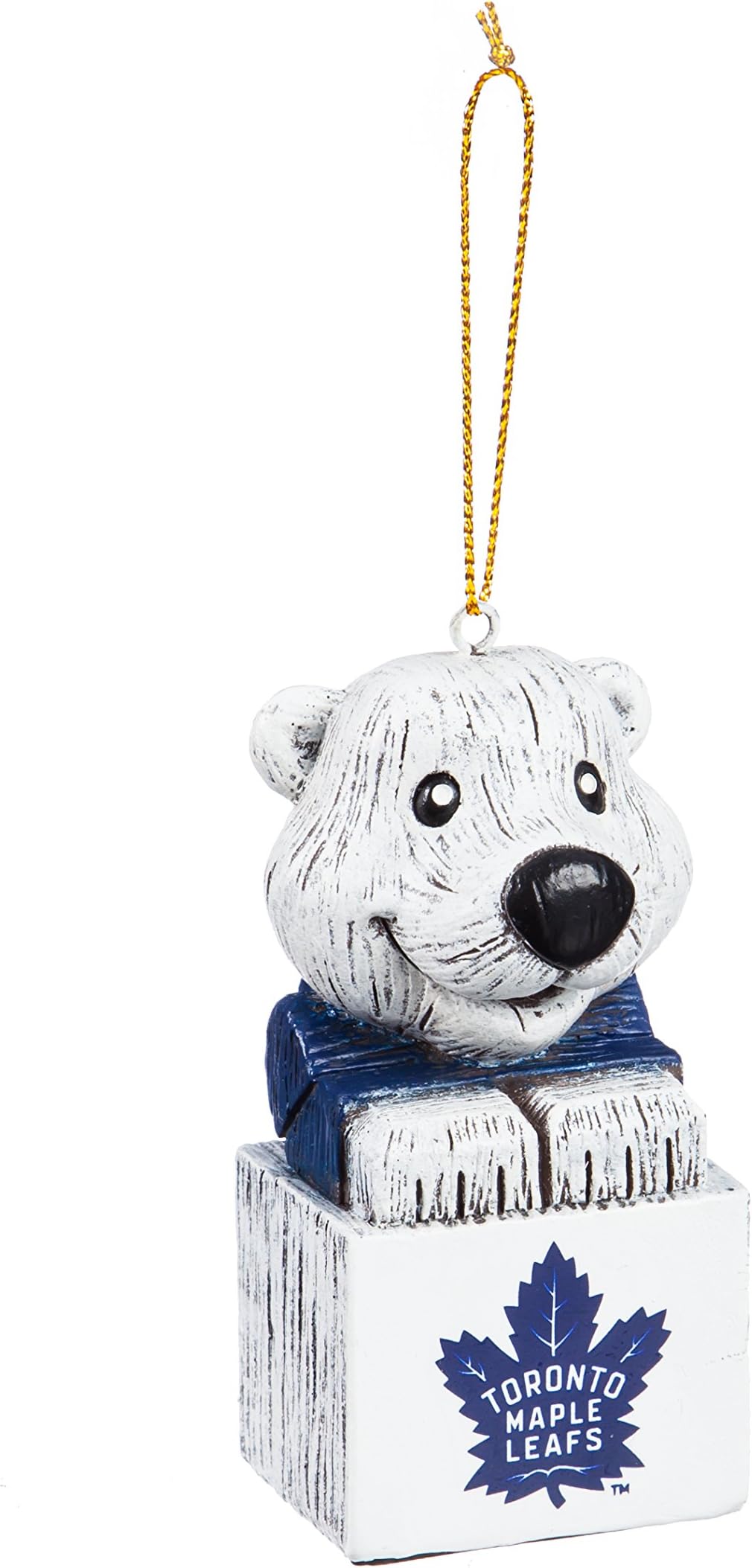 Team Sports America Toronto Maple Leafs Team Mascot Ornament