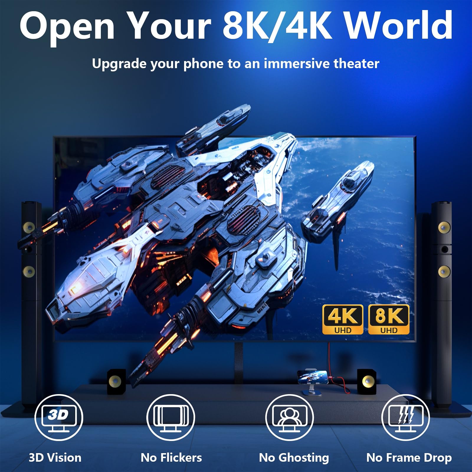 Cable de transferencia de datos USB 3.2 Gen 2X2 para monitor de pantalla 8K UHD 40Gbps 240W para KYY, MNN, Yxk, InnoView, KEFEYA, Anyuse, ForHelp, Ingnok, monitor portátil HDR, cable de alimentación